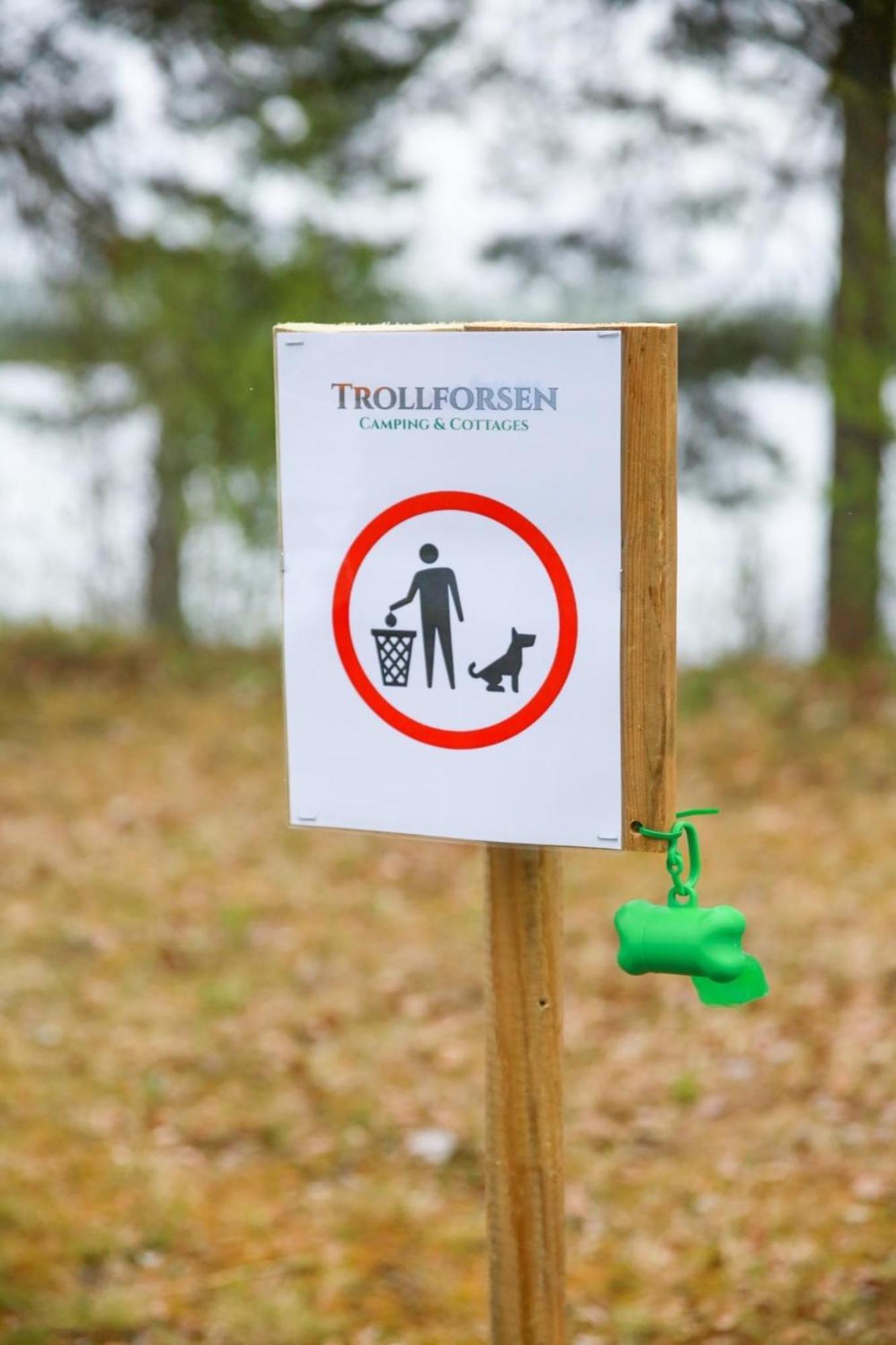 Trollforsen Camping & Cottages Gargnäs Buitenkant foto